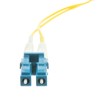 CableWholesale Fiber Optic Cable, 2 Meter (6.6 feet) LC to