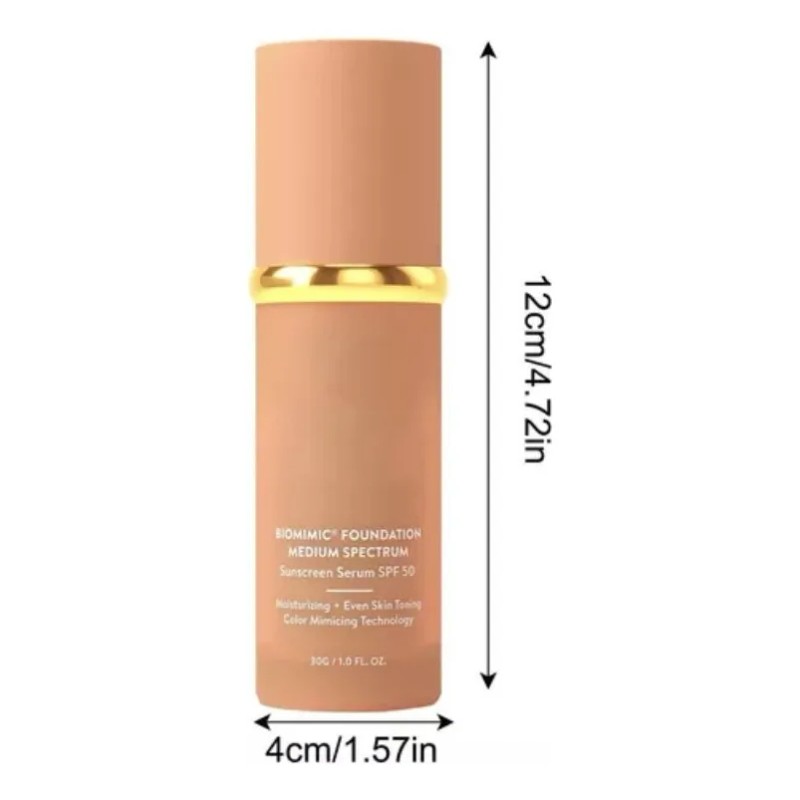 1pieza Base Con Alta Cobertura,forever Bloom Protector Solar