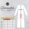 Alexander Del Rossa Long Zip Up Robes for Women, Plush