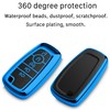 Yonmcfn for Ford Key Fob Cover with Keychain,TPU Protective Case