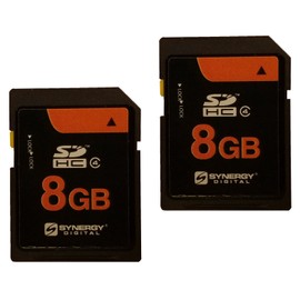 Panasonic Lumix DMC-FZ2 Digital Camera Memory Card 2 x 8GB Secure Digital High Capacity (SDHC) Memory Cards (2 Pack)