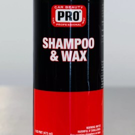 PRO Shampoo and Wax 16oz | Car Wash Soap with Polymers