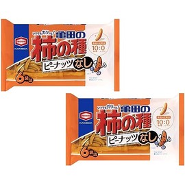 Kameda Seika Rice Snack "Kameda no Kakinotane without Peanuts" x 2 pack With MAIKO sticker Pio big bazar