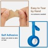 SEADESKY 12 Rollen Fingerpflaster Selbsthaftende Bandage 2,5cm x 4,5m Selbstklebender