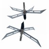 cqwsbsy 6PK urkey Hunting Broadheads 4 Fixed Stainless Steel Blade