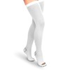 Medias de compresión hasta el muslo, calcetines unisex de manguera