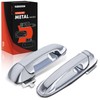 A-Premium Upgraded Metal Exterior Door Handles Compatible with Dodge Ram