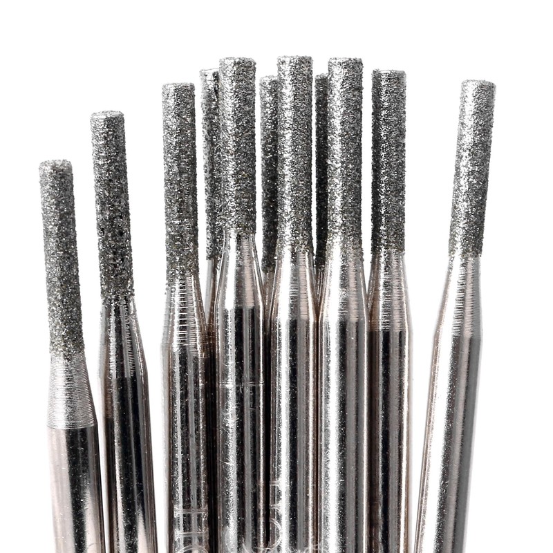 JINGLING 2mm Diamond Drill Bits for Stone Ceramic Glass 1/8"
