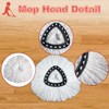 GFRED Set of 3 Mop Head Replacement Compatible With Vileda