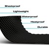 SSK-Wavy 315mil/8mm Lightweight Closed Cell Foam Mat - 32.3 sqft.