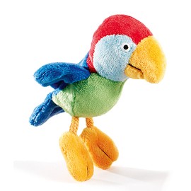 Schaffer 3543 Plush Magnet Parrot Calypso Colourful