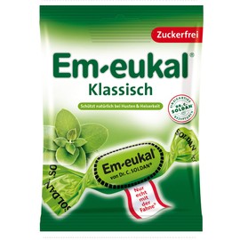 Em-Eukal Dr. C Soldan Klassisch zuckerfrei, Sugar Free Cough Drops 75g - 2.65 Oz (sugarfree, 75gram)