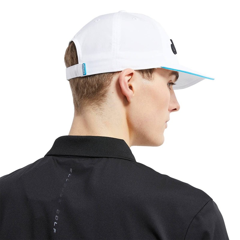 Ellesse Men's Pineta Flat Peak Baseball 3D Sticked Golf Cap,