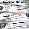 Radiator Cleaning Wand–5000+ PSI Radiator Flush Tool with Adapter Suitable