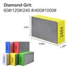 EGOFIX 5pcs Diamond Hand Polishing Pads for Ceramic Tile Glass