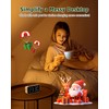 GOLOZA Digital Alarm Clock for Bedrooms, Digital Clock with LED