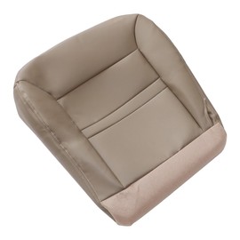 GXARTS Driver Side Bottom Replacement Leather Seat Cover Tan fit for Ford Excursion Limited XLT 2000-2001