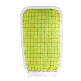 KAKOOI Exfoliating Bath Scrubbing Gloves - Dead skin cells remover(1Piece of Pack,Yellow)