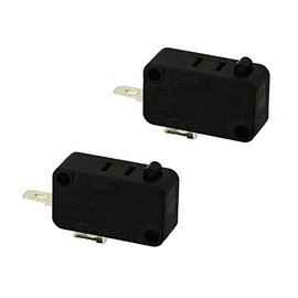 (2 Pack) EXP497 Microwave Secondary Door Switch (Normally Open) Replaces 3B73362F, WB24X816, 6600W1K003C, QSWMA085WRE0, WB24X829, WB24X10180, 00606693, WP56001036, WB23X10019, 5304408938, WB24X10029