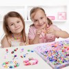 2300 Pieces Beads for Bracelets, Beads for Threading, Bracelets Make