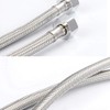 Pair of Flexible Pipes for Bathroom/Kitchen/Toilet Taps British Standard Pipe