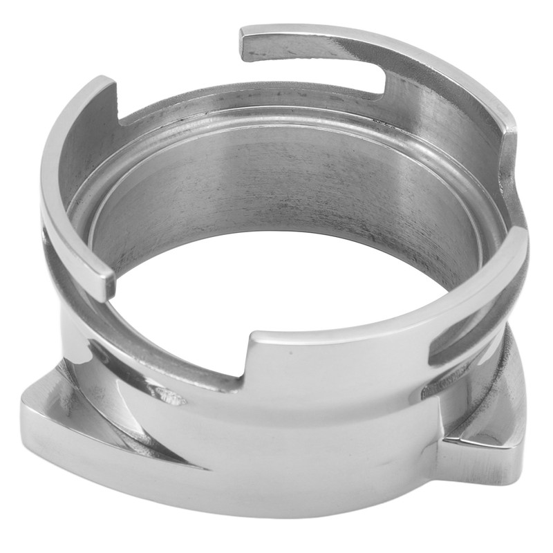 Coffee Dosing Funnel Stainless Steel Firmly Link Easy Installation Rotatable