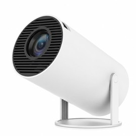 HY300 Pro+ Projector for Home Entertainment - 720P Android 14 with WiFi 6, Bluetooth 5.4 and 5W Speaker
