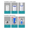 HLZC Drain Backflow Preventer, One Way Valve, Adjustable Silicone Sink