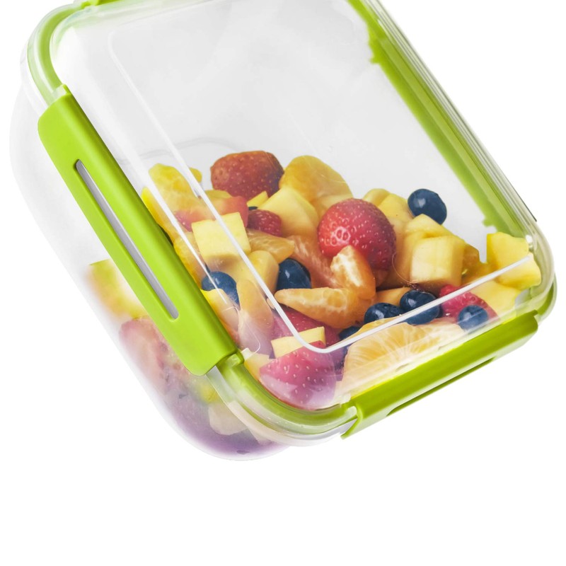 Rotho Memory B3 Lunchbox 1,7l mit Besteck und separatem Behälter,