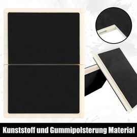 Harilla Karate Breaking Boards Taekwondo Kicking Breaking Boards Punching Boards Martial Arts Training Equipment Rebreakable Training Board Karate Boards for Children Performance, Black, 2 cm