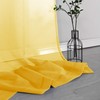 Yellow Curtains 84 Inch Length 2 Panels for Living Room