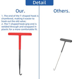 Quick Change Tire Valve Tool Kit, Tire Valve Stem Core Quickly Replacement Tool Kit for Car, ATVs, Trucks,Motorcycles