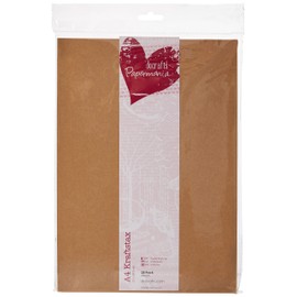 Docrafts A4 Kraftstax (Pack of 25), Brown
