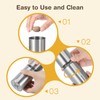 Vucchini Stainless Steel Nutmeg Grinder for Powder