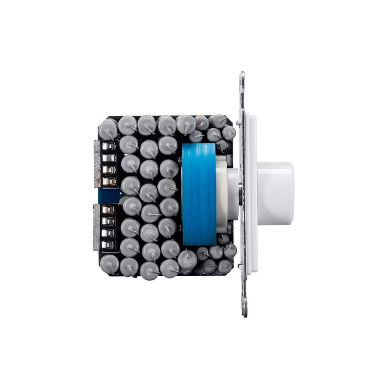 Monoprice 120-Watt Rotary Resistance Speaker Volume Control, 12-Position Switch, 36dB