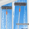 Professional 72'' Window Squeegee Cleaning Washing Tool/Kit with Extension Pole,
