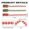 NUVCELKA 3 Rolls Maple Leaf Ribbon 15 Yards Fall Craft
