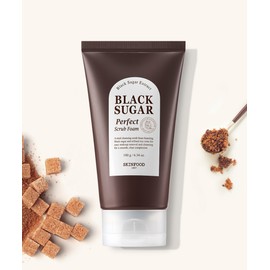 SKINFOOD [SKINFOOD] Black Sugar Perfect Essential Cleansing Scrub Foam 180g