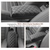 SKTU Armrest Cover Compatible with Dacia Sandero III Armrest Pad