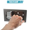 X AUTOHAUX Interior Door Handle Front or Rear Left Driver
