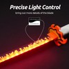 Zisu LED Glowing Anime Cosplay Sword Rengoku Sword - 40