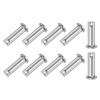 M METERXITY 10-Pack Single Hole Clevis Pins, M8 x 30mm
