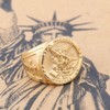 Dacai Golden Saints Michael The Archangel ST. Medal Stainless Steel