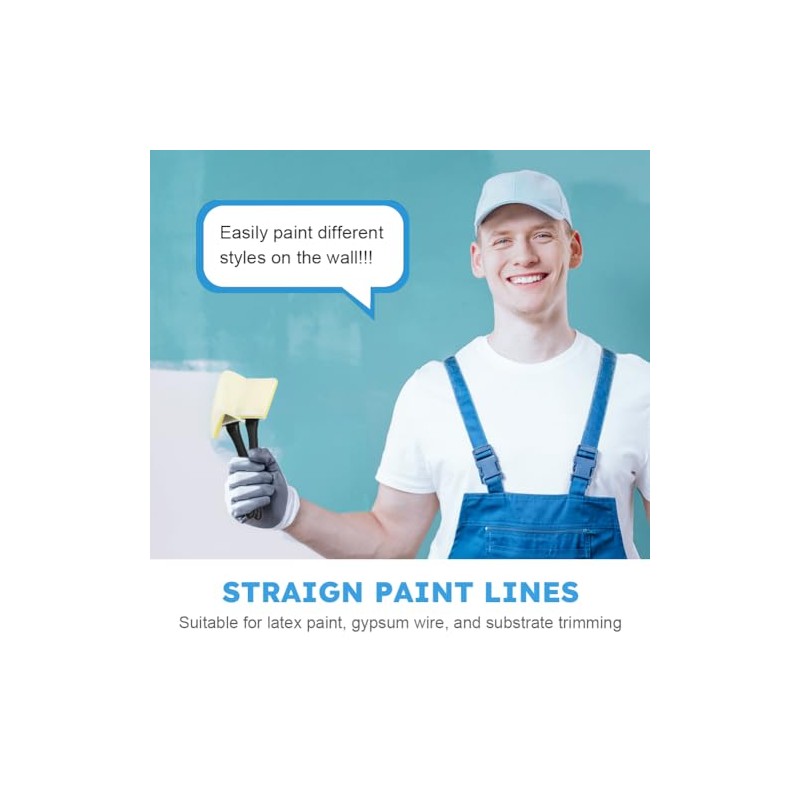 Paint Edger with Trim and Touch-Up Pad, Corner Walls &