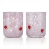 2 PCS Valentines Icon Juice Glasses 14oz Icon Glass Cups