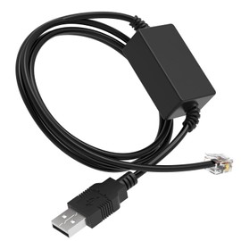 Cordro Radar Detector Power Cable, USB to RJ11 Radar Detectors Plug Cord, Replacement Adapter for Beltronics,Escort Passport 9500i, MAX360, Uniden R1 R3 R7, Radenso XP etc