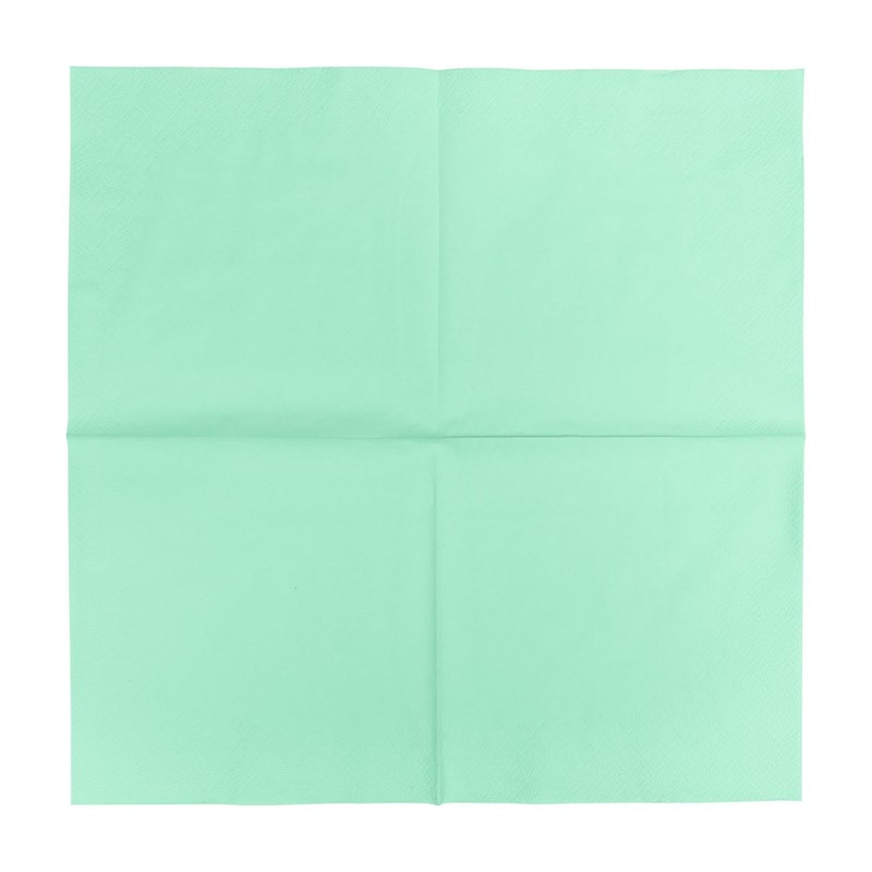 HEKU 30241-07: 100 Plain Napkins, 3-Ply, 33 x 33 cm,