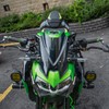 Motorcycle Windshield Deflector with Bracket Double Bubble Windscreen Fit for