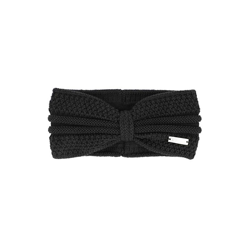 Eisglut Esmeraldal Merino Women's Headband Made in Germany Black