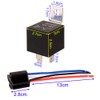 Kiligen 5pcs JD1912 4 Pole Relay Car DC12V 40A 12AWG